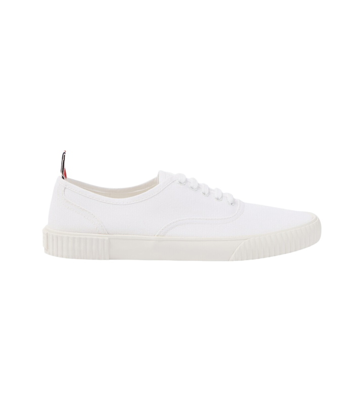 Photo: Thom Browne Heritage canvas sneakers