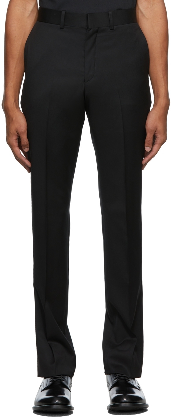 N.Hoolywood Wool Straight Leg Trousers N.Hoolywood