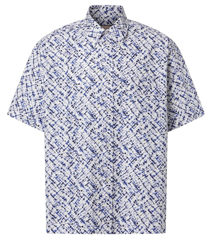 Photo: Plan C Printed cotton shirt