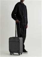 Fendi - Leather-Trimmed Logo-Jacquard Canvas Suitcase