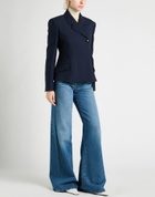Ferragamo Womens Blazer in Navy