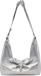 Marge Sherwood Silver Belted Bag