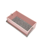 Hachiman Omnioffre Stacking Storage Box - Small in Pink/Grey