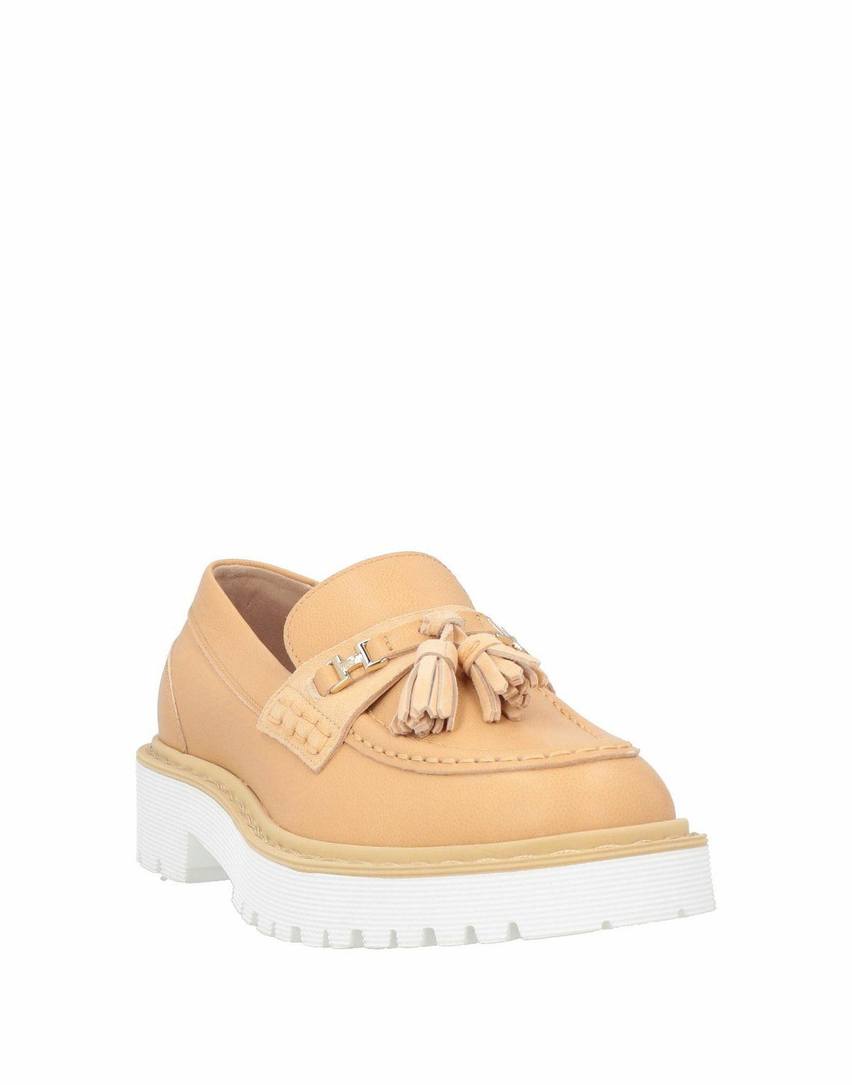 Hogan Womens Loafers Sand