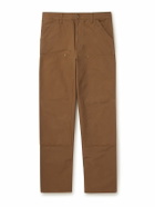 Carhartt WIP - Double Knee Straight-Leg Cotton-Canvas Carpenter Trousers - Brown