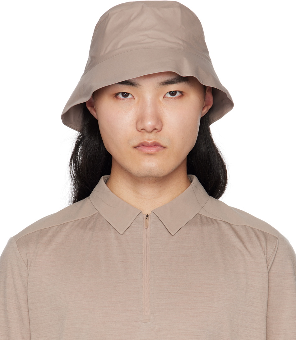 Veilance Brown Waterproof Bucket Hat Arc'teryx Veilance