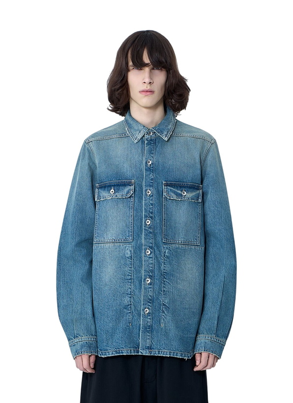 Photo: Rick Owens DRKSHDW Denim Overshirt Jacket