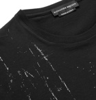 Alexander McQueen - Slim-Fit Printed Cotton-Jersey T-Shirt - Men - Black