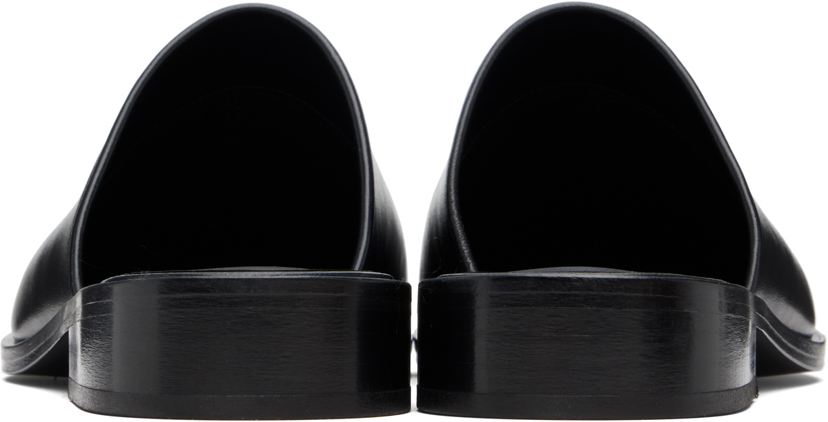 Studio Nicholson Black Barlow Slip-on Loafers