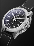 IWC Schaffhausen - Ingenieur Sport Automatic Chronograph 44mm Titanium and Leather Watch, Ref. No. IW380901