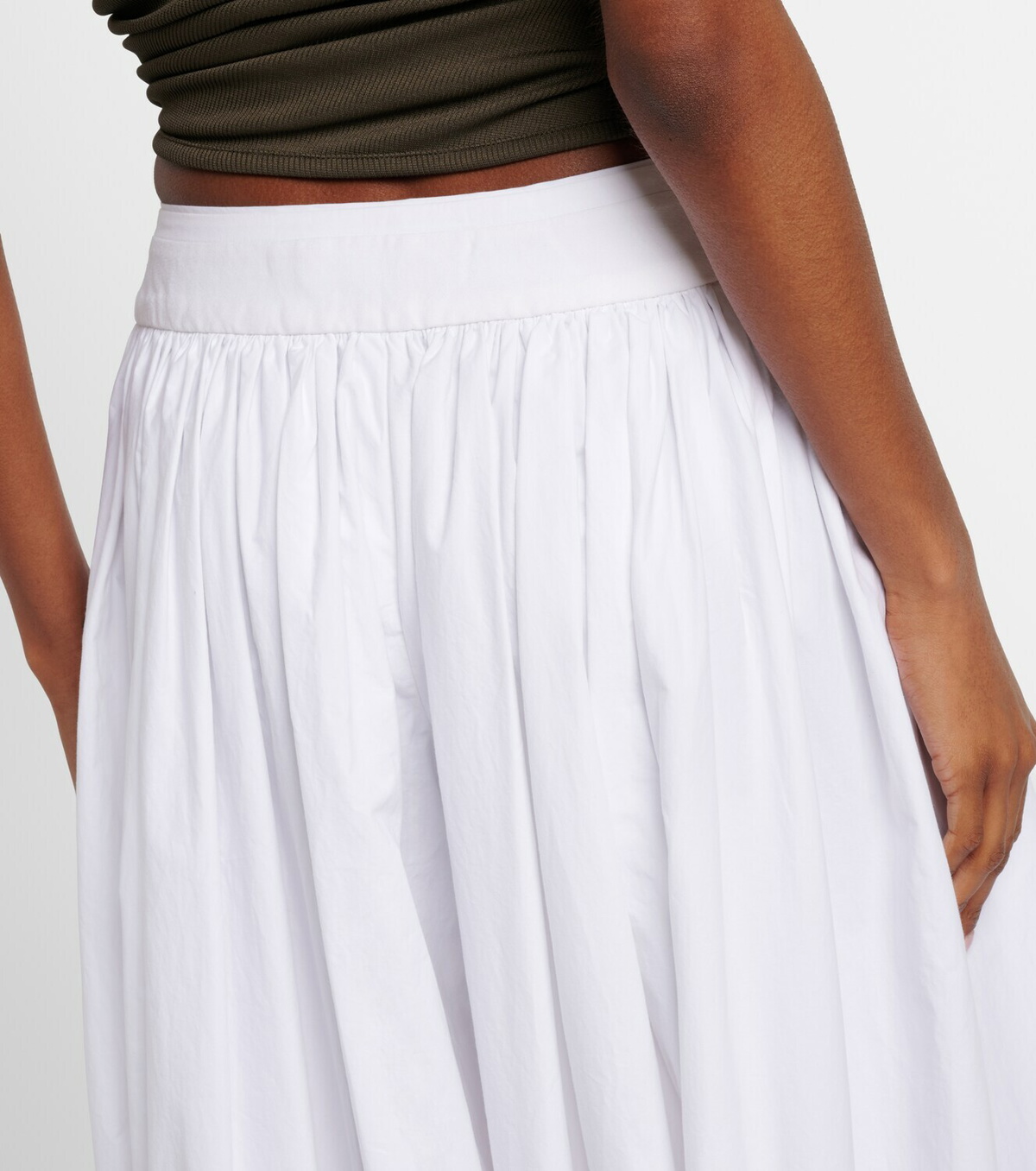 Christopher Esber Cotton poplin balloon pants