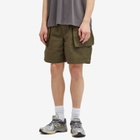 Brain Dead Men's Military Climber Shorts in Olive