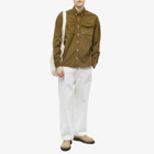 Foret Men's Toad Corduroy Shirt in Army