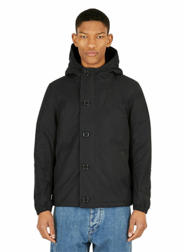 Photo: CM1-1 Hooded Deck Jacket in Black