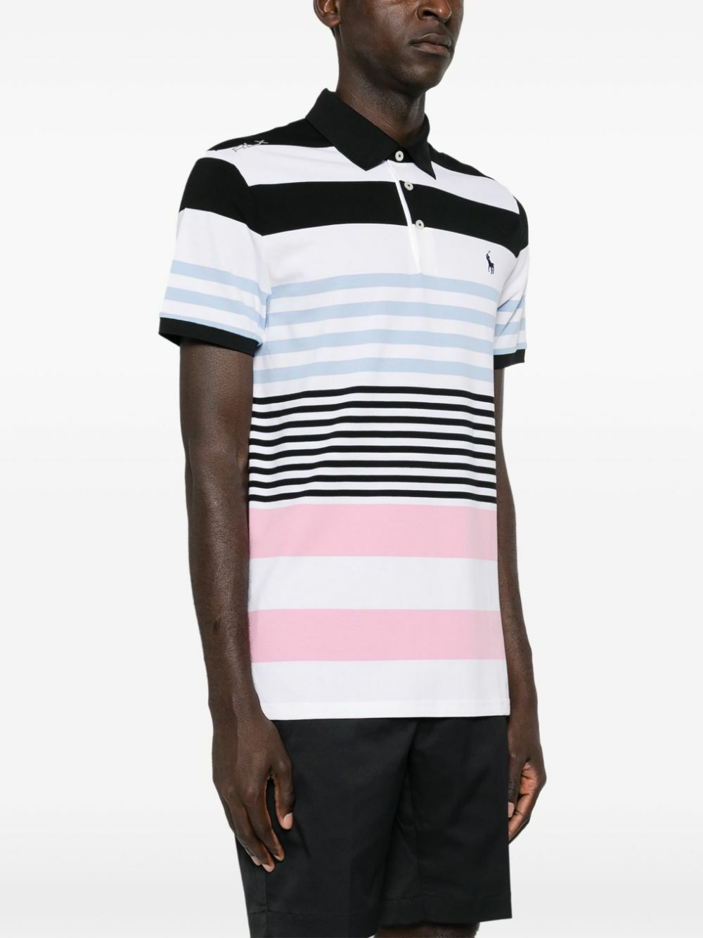 RLX Ralph Lauren Multicolour Striped Polo Shirt