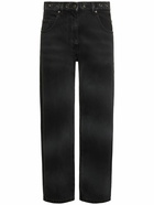 MSGM Embellished Denim Midrise Straight Jeans