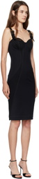 Versace Jeans Couture Black Vestiti Telo Slouchy Minidress