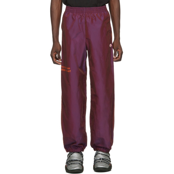 Photo: adidas Originals by Alexander Wang Purple You For E Yeah Exceed The Limit Track Pants