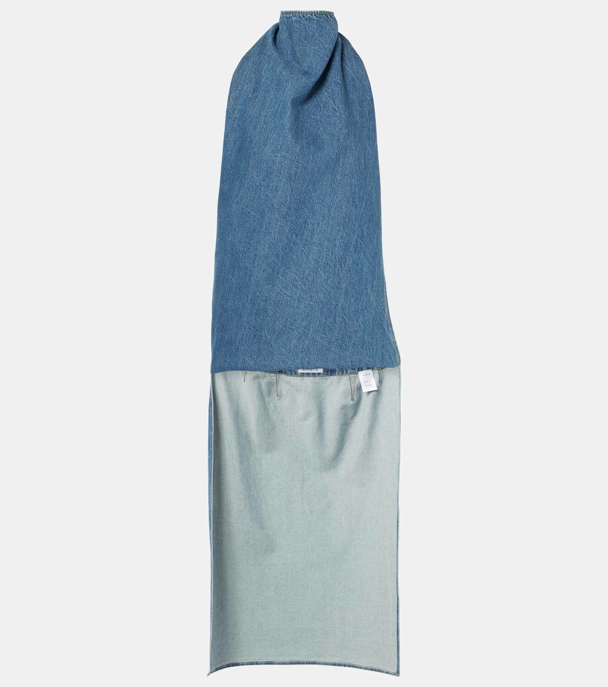 Alaïa Caped denim top