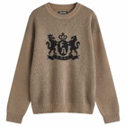 Fucking Awesome Men's Crest Jumper in Brown