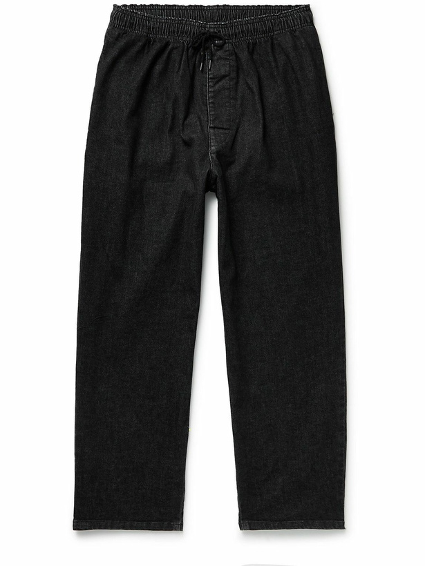 Photo: WTAPS - Seagull 01 Straight-Leg Drawstring Jeans - Black