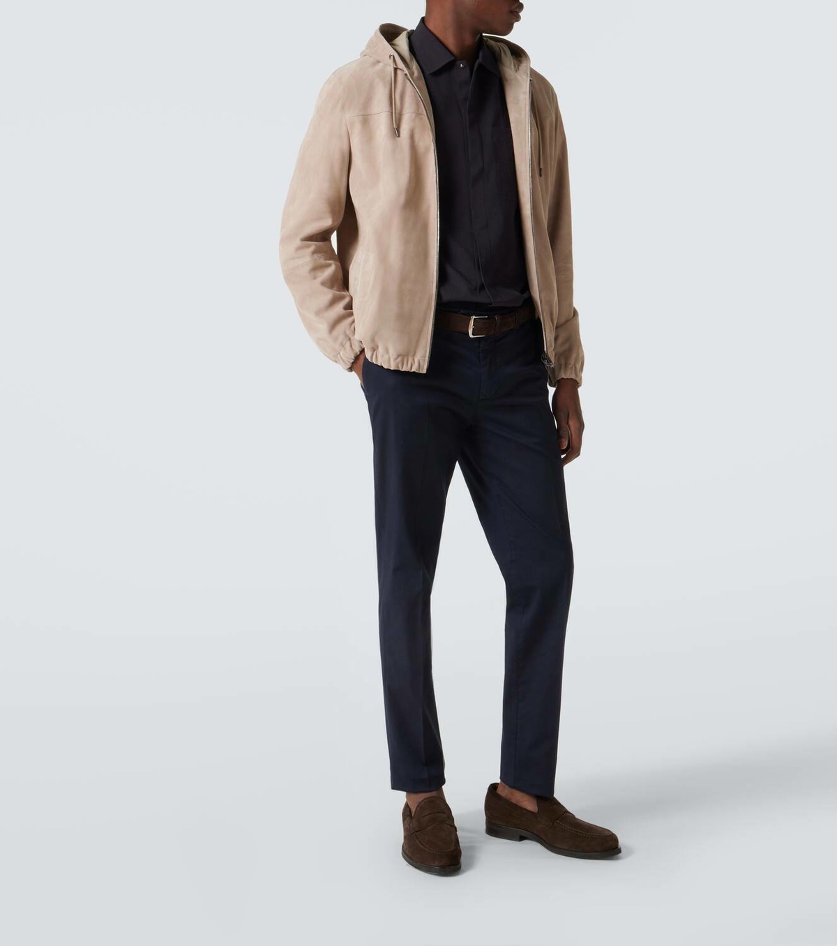 Herno Leather bomber jacket Herno