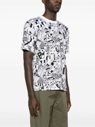 PS PAUL SMITH - Industrial Print Cotton T-shirt