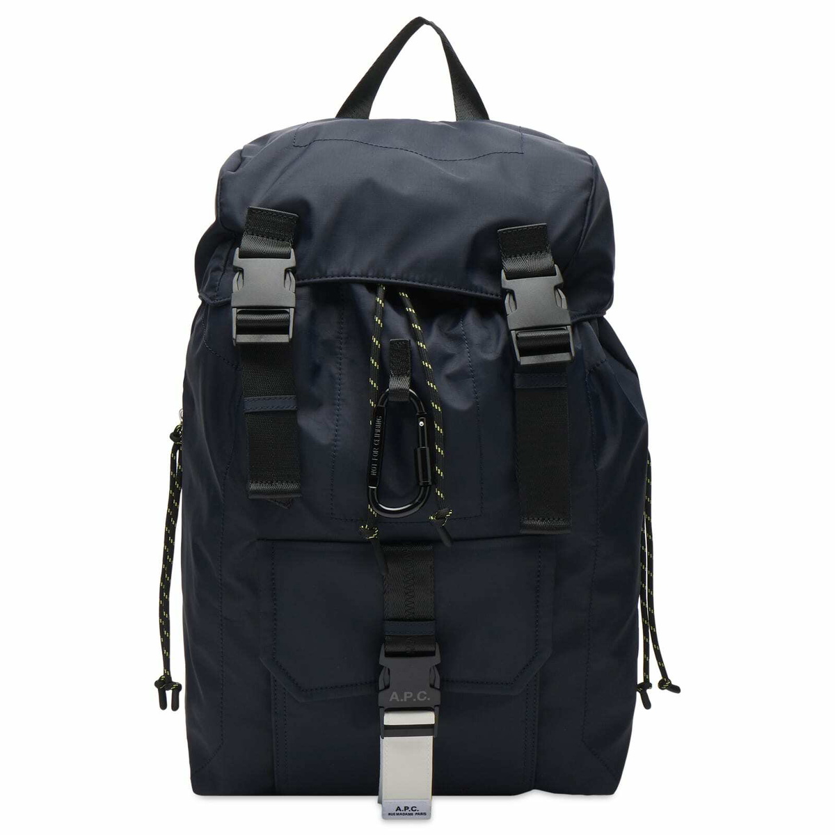 A.P.C. Men's Sac A Dos Trek 2.0 Back Pack in Dark Navy 