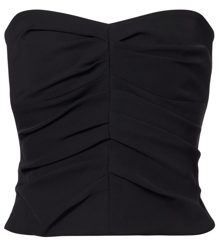 Photo: The Sei Ruched crêpe tube top