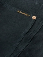 Nudie Jeans - Dante II Suede Trucker Jacket - Blue