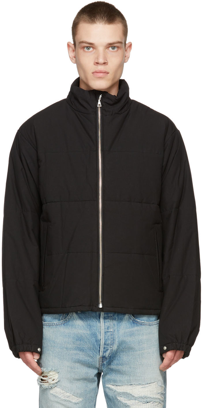 John Elliott Black Pico Puffer Jacket John Elliott