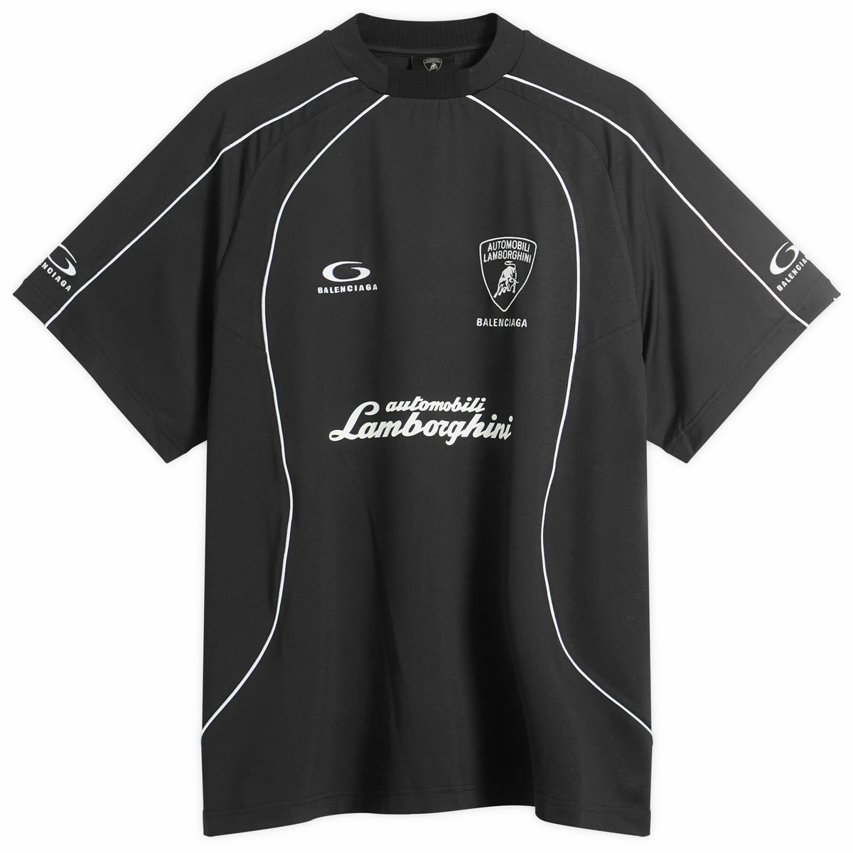 Balenciaga Black BB Paris Icon T-Shirt Balenciaga