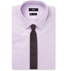 Hugo Boss - Lilac Isko Slim-Fit Cotton-Jacquard Shirt - Men - Lilac