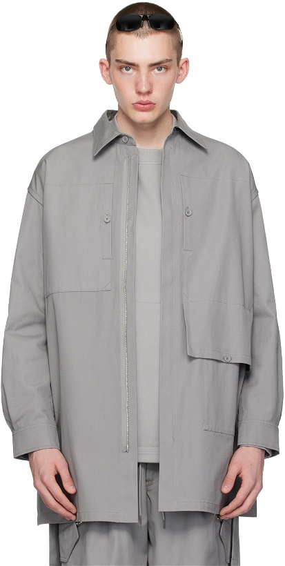 Photo: Y-3 Gray Workwear Jacket