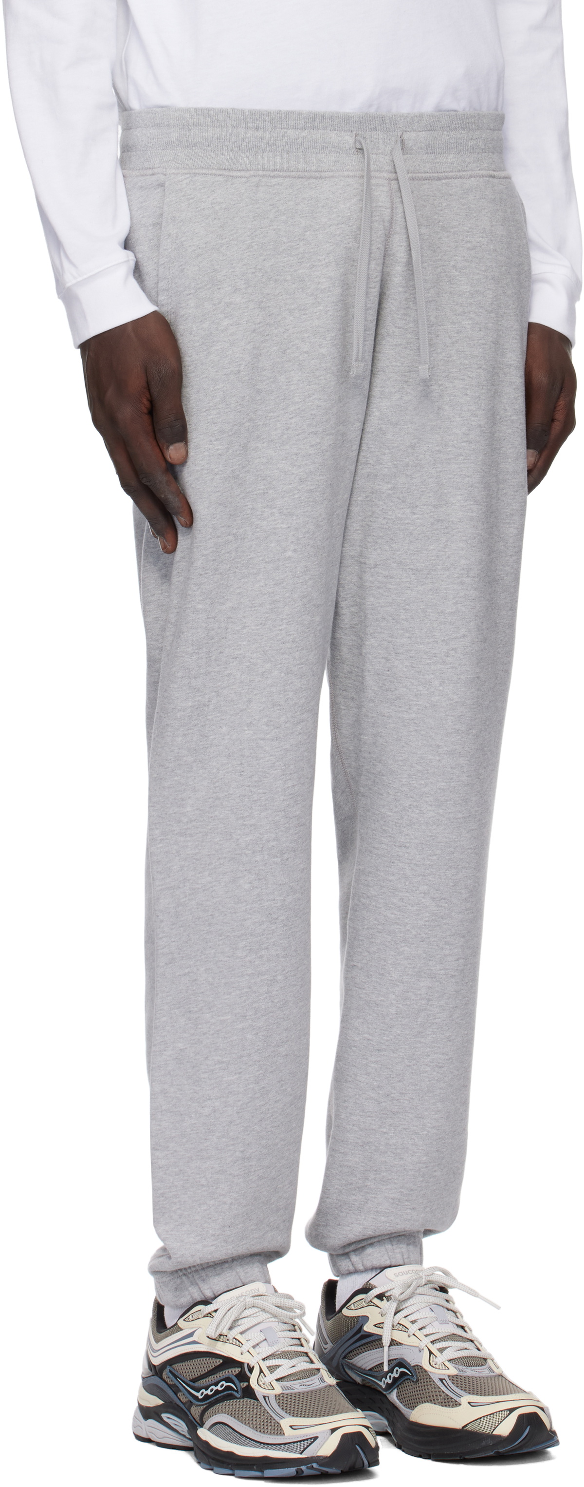 Reigning Champ Gray Midweight Terry Standard Sweatpants
