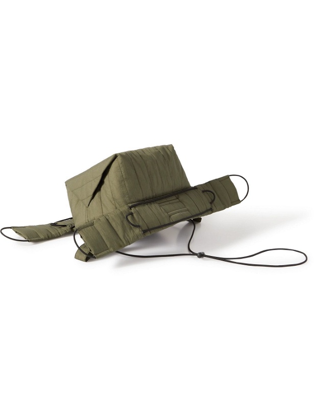 Photo: Craig Green - Quilted Padded Shell Box Hat