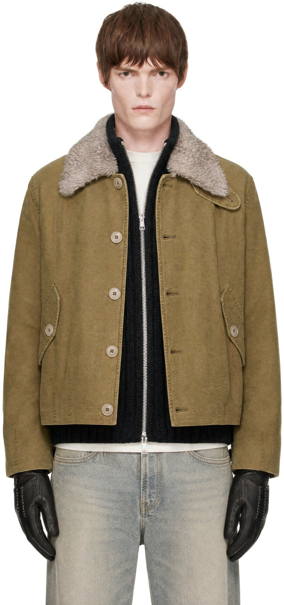 Our Legacy - Whale alpaca wool-blend coat Our Legacy