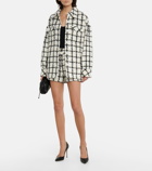 Diane von Furstenberg - Gramercy high-rise bouclé shorts