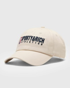 Sporty & Rich Team Logo Embroidered Hat Beige - Womens - Caps