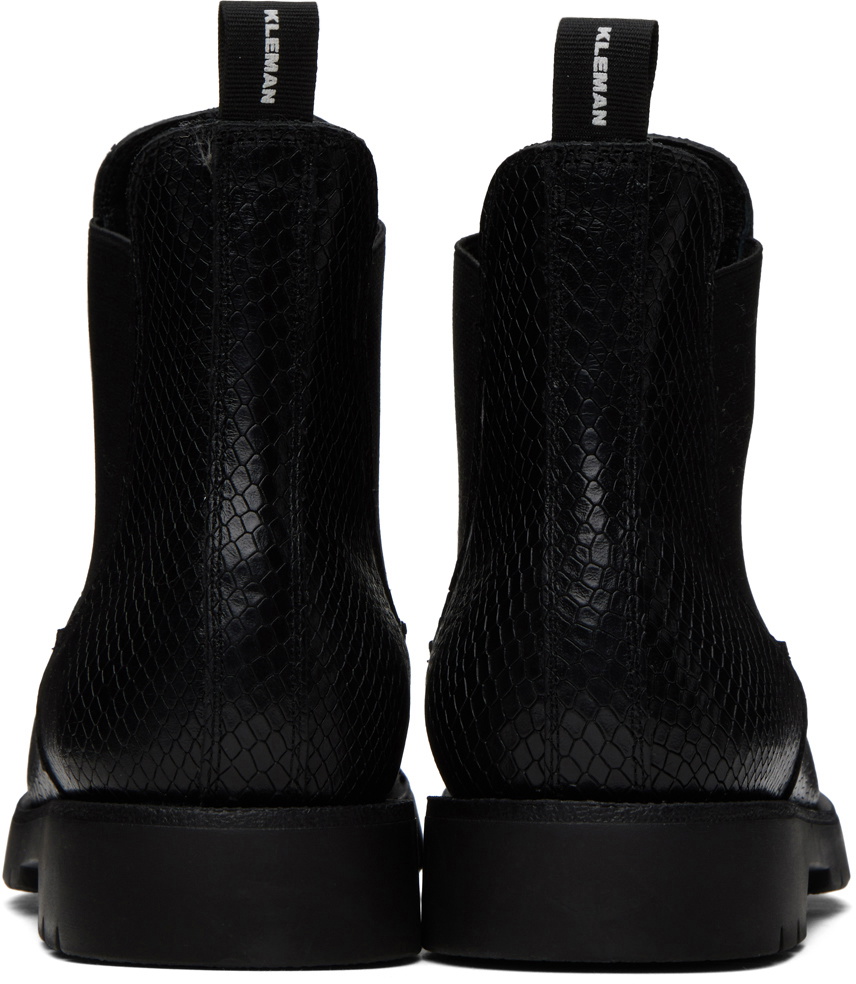 Kleman Black Tonnant Chelsea Boots