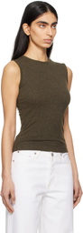 AGOLDE Green Binx Tank Top