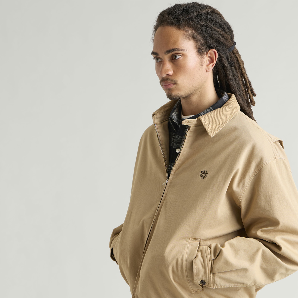 END. Men's Monogram Jacket in Desert