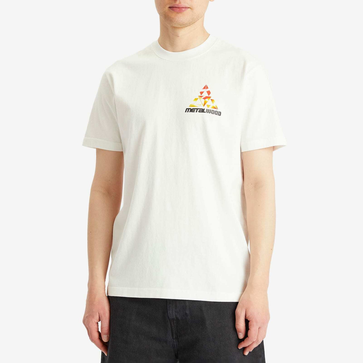 Metalwood Studio Men's Tri-Metal T-Shirt in White