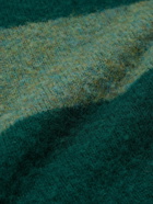 YMC - Striped Wool Sweater - Green