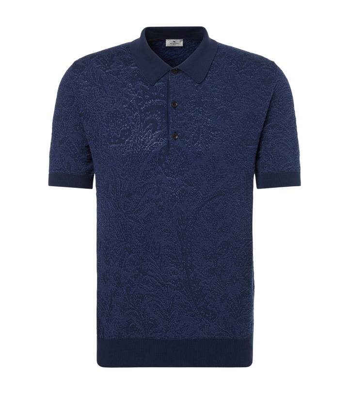 Photo: Etro Cotton polo shirt