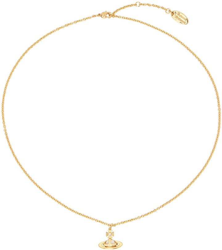 Photo: Vivienne Westwood Gold Simonetta Bas Relief Pendant Necklace