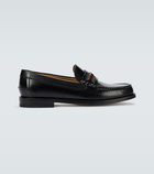 Gucci - Interlocking G leather loafers