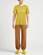 Marni Mens T-shirt Mustard