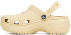 Crocs Off-White Classic Platform Clogs