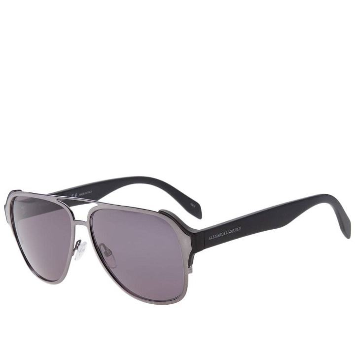 Photo: Alexander McQueen AM0012S Sunglasses Black